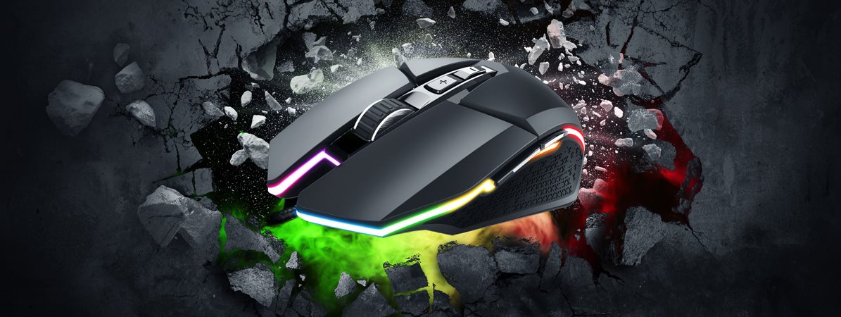 Trust GXT 950 IDON Herná myš s LED RGB podsvietením