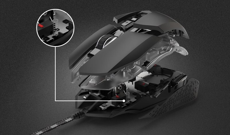 Trust GXT 950 IDON Tlačidlá s pružinou