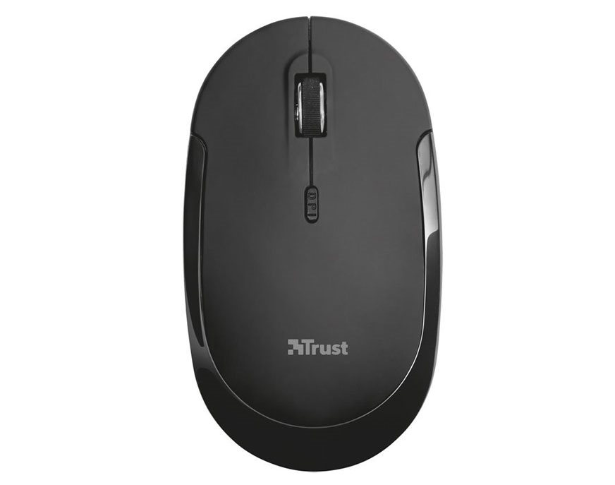 Trust Mute Silent Click Tichá bezdrátová myš
