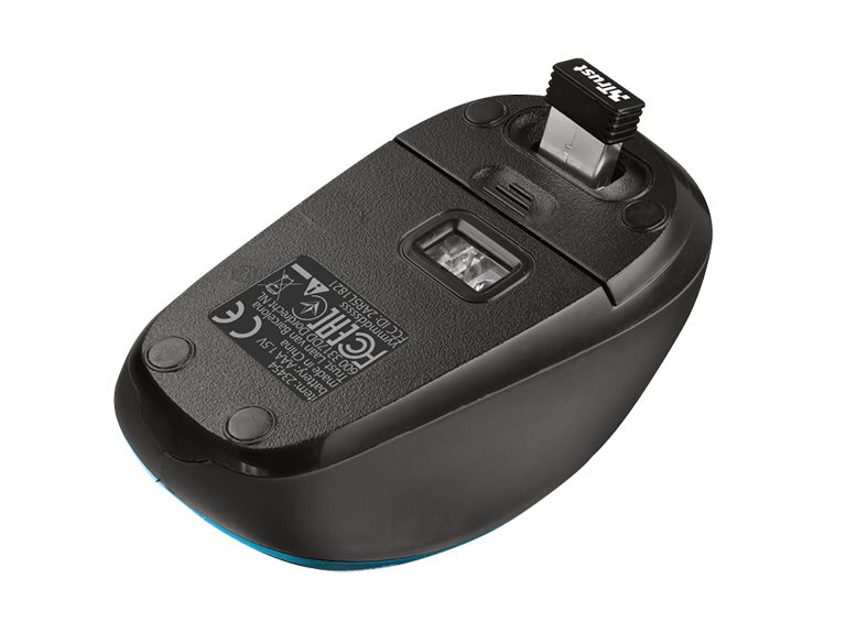 TRUST YVO MOUSE & SLEEVE BLUE Micro USB prijímač