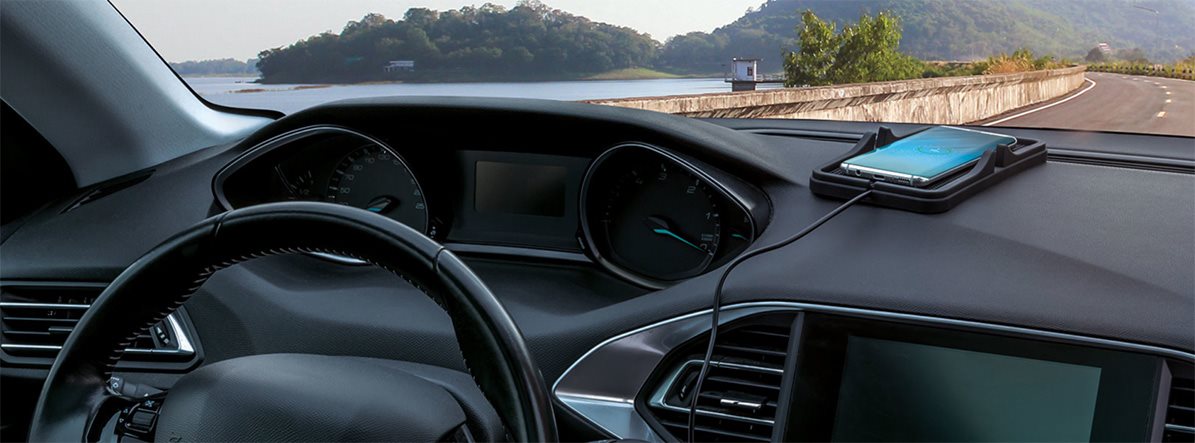 Trust Flexo Wireless Charging Car Mat Bezdrátová dobíjecí podložka do auta