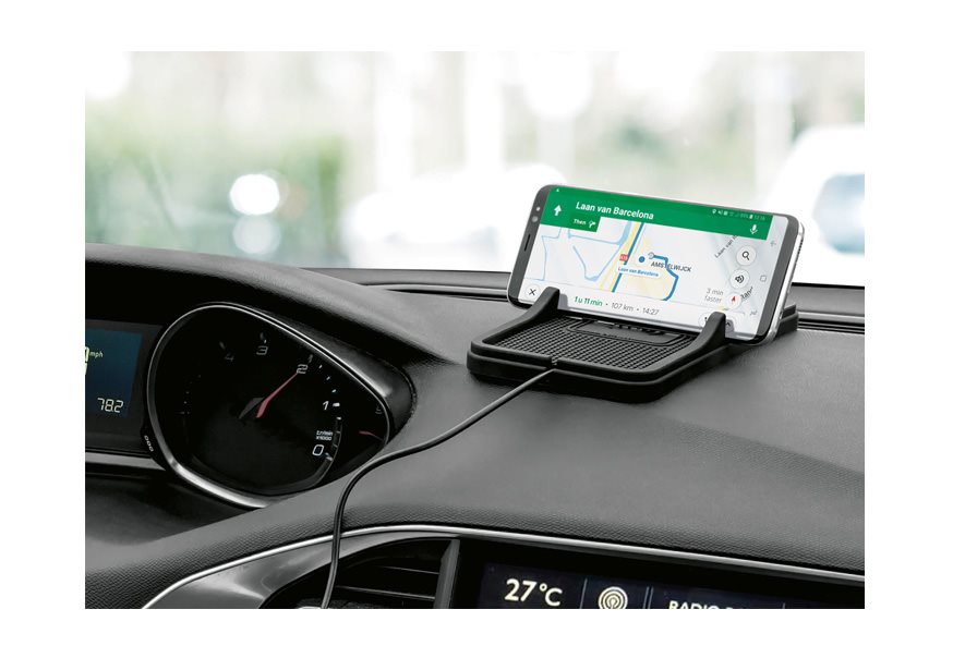 Trust Flexo Wireless Charging Car Mat Standfunktion