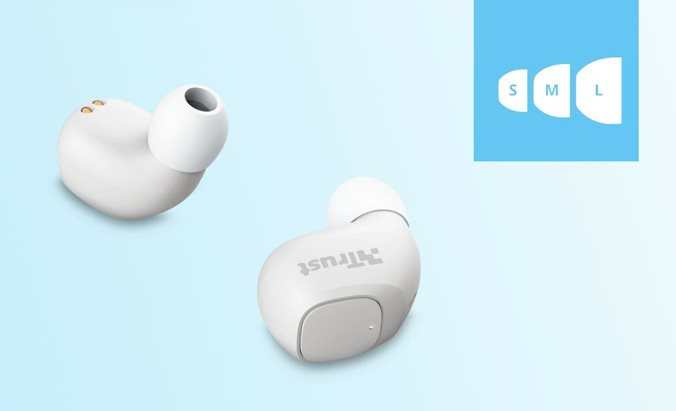 Trust Nika Compact Bluetooth biele