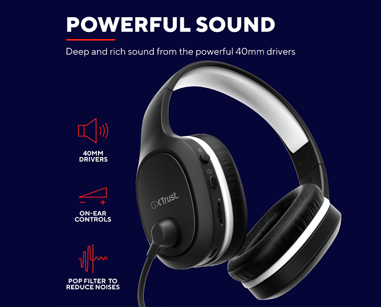 Gaming-Headset Trust GXT 391 THIAN WIRELESS HEADSET