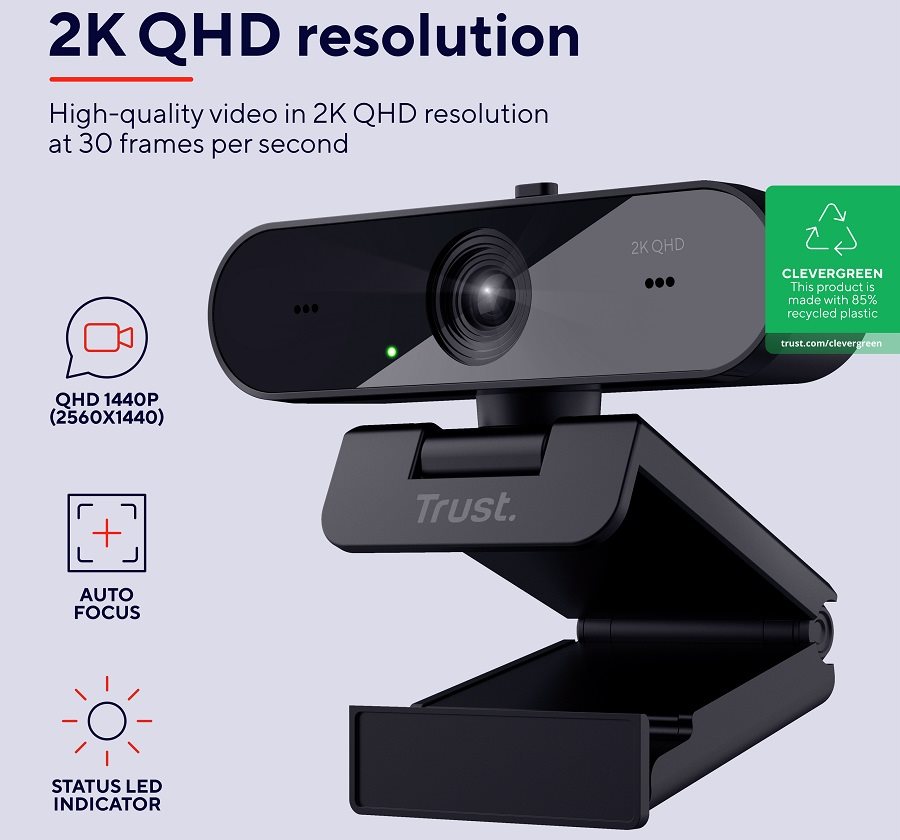 Webcam Vertrauen TAXON QHD