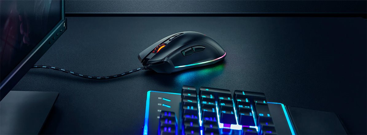 Vysoko výkonná herná myš s RGB podsvietením