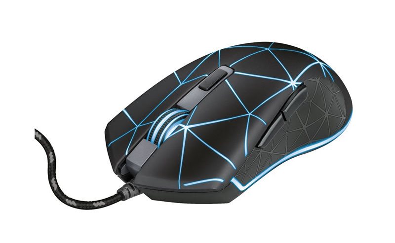 Präzisions-Gaming-Maus mit LED-Hintergrundbeleuchtung