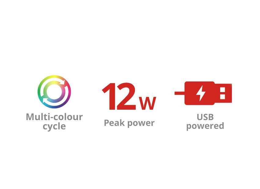 Automatické RGB podsvícení