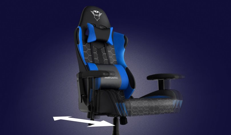 Herní židle Trust GXT 708B Resto Chair Blue