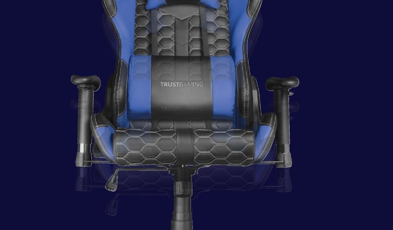 Herní židle Trust GXT 708B Resto Chair Blue
