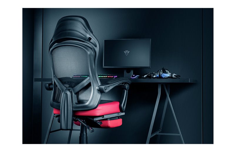 Prodyšný materiál opěrky