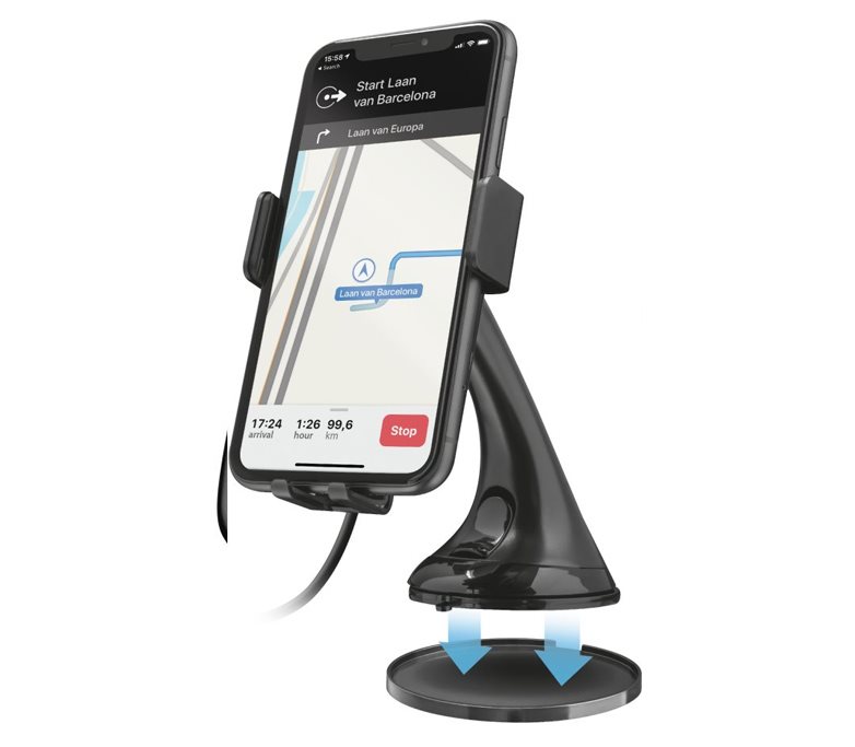 TRUST Juvo10 Car QI Phone Holder TRUST Juvo10 Car QI Phone Holder
