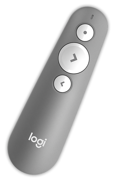 Logitech Wireless Presenter R500 Mid Grey Logitech Wireless Presenter R500 Mid Grey