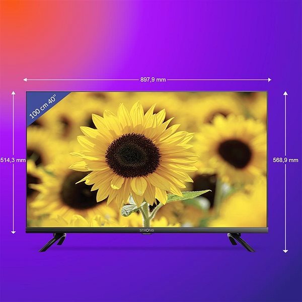 Televize 40" STRONG SRT40FD5553 SMART ANDROID LED
