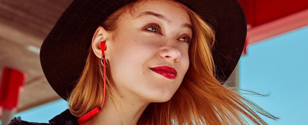 Energy Sistem Earphones 1 Bluetooth Red