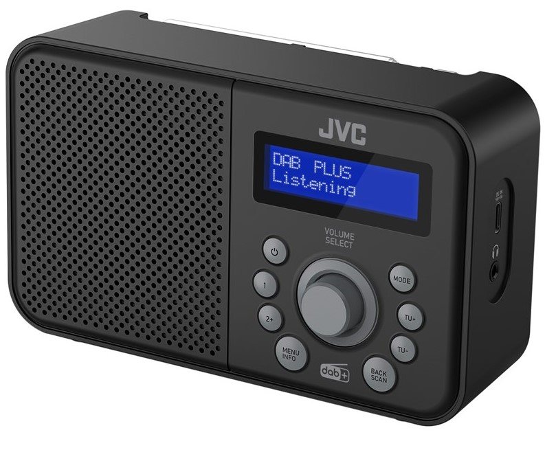 Rádio JVC RA-E313B-DAB