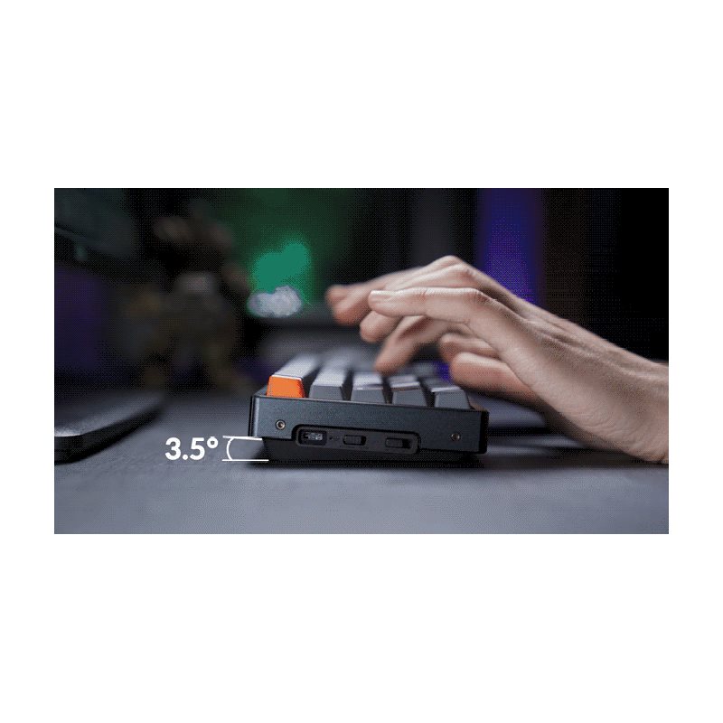 Keychron K12 61 Key Gateron Switch Hot-Swappable Mechanical - US , 