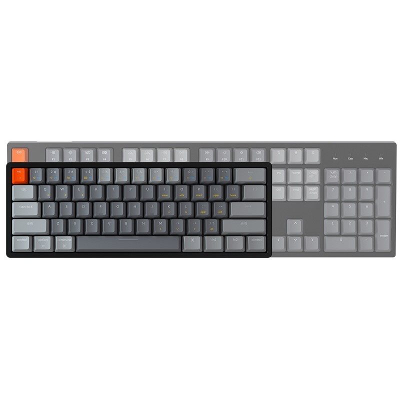 Keychron K12 61 Key Gateron Switch Hot-Swappable Mechanical - US , 