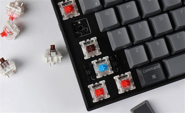 Gaming-Tastatur Keychron K10 Hot-Swappable Blue Switch - US