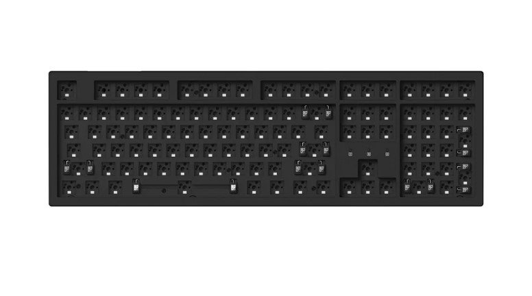 Herná klávesnica Keychron K10 Pro Barebone RGB Backlight - Black - US