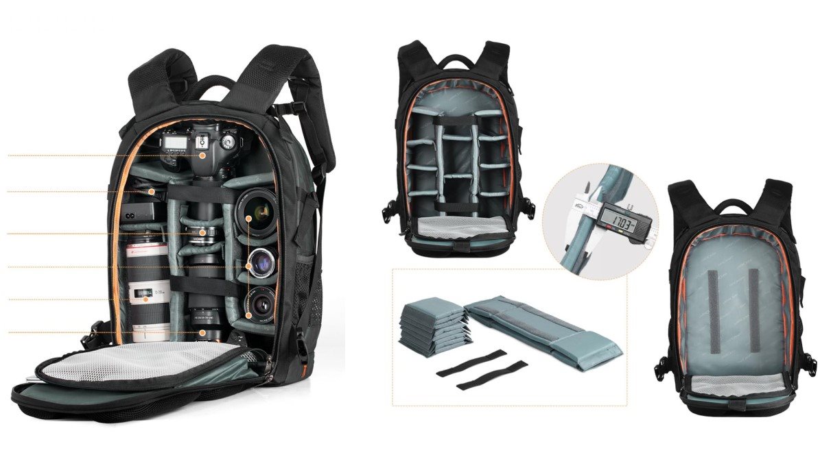 Ruksak na fotoaparát K&F Concept Beta Backpack 21 l V2