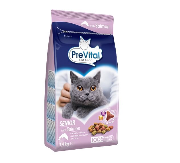 Granules for cats PreVital Senior Cat salmon Granules for cats PreVital Senior Cat salmon