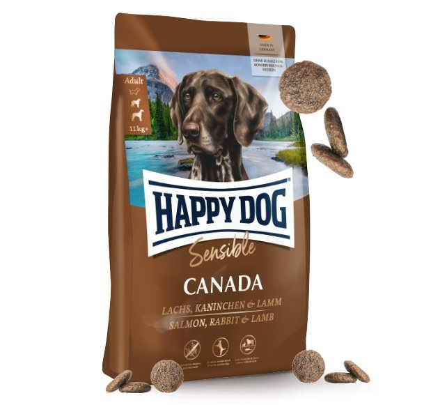 Granule pre psov Happy Dog Canada