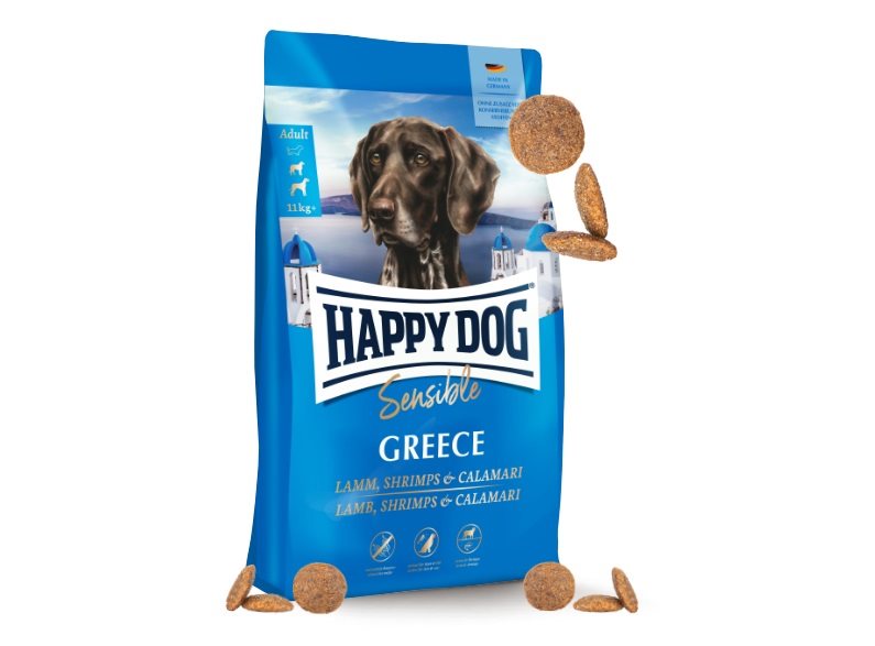 Granule pre psov Happy Dog Greece