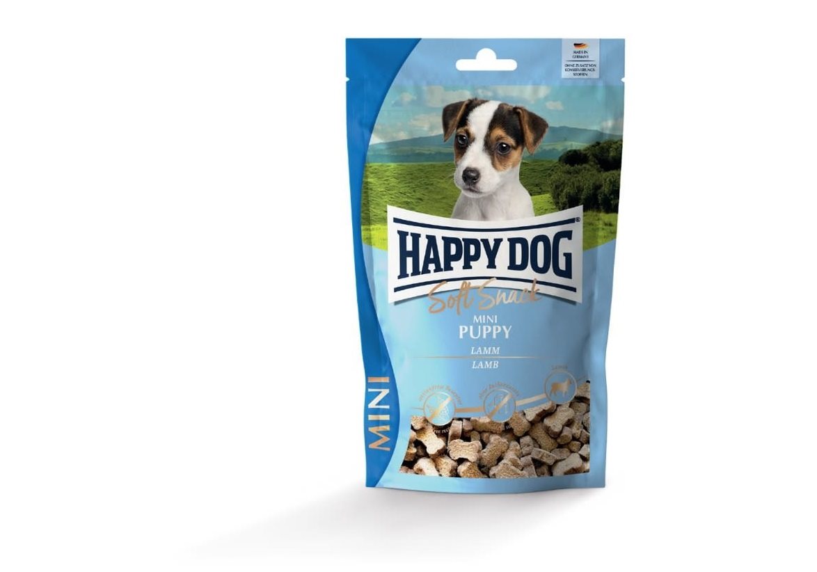 Maškrty pre psov Happy Dog Soft Snack Mini Puppy