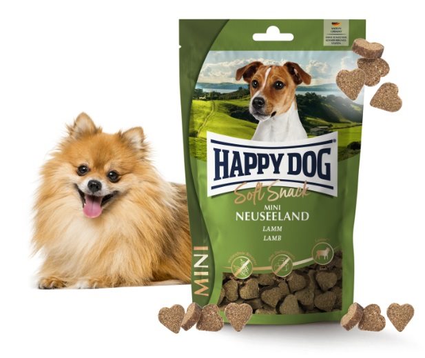 Maškrty pre psov Happy Dog Soft Snack Mini Neuseeland