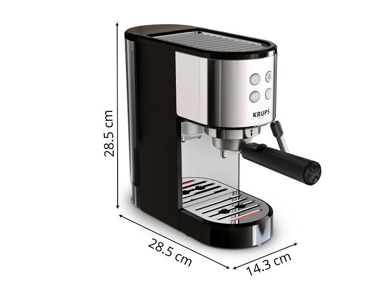 Kávovar pákový KRUPS XP441810 Virtuoso Essential 