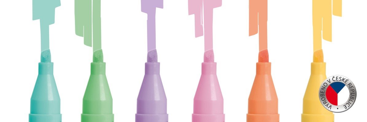 Zvýrazňovač KORES HIGH LINER PLUS PASTEL