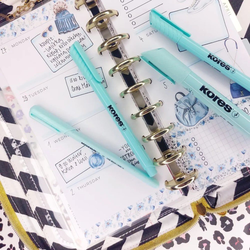 Zvýrazňovač KORES HIGH LINER PLUS PASTEL