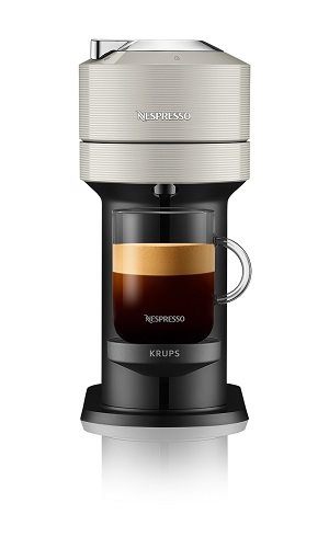 Kávovar na kapsuly Krups XN910B10 Nespresso Vertuo Next Light Grey