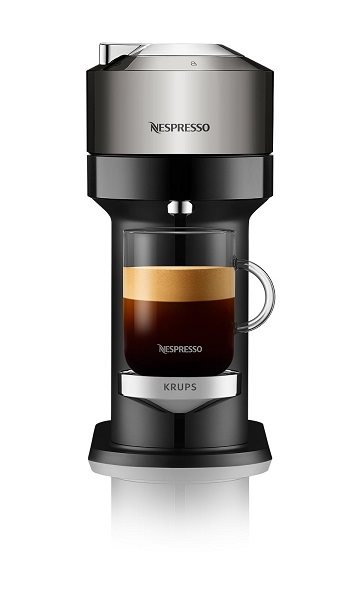 Kávovar na kapsuly Krups XN910C10 Nespresso Vertuo Next Dark Chrome