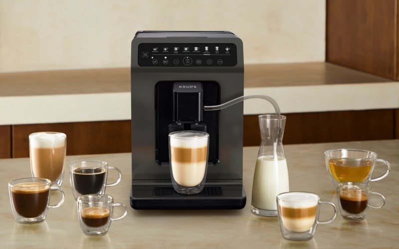 Automatický kávovar s mlynčekom na kávu KRUPS EA89ZB10 Evidencia Classic black
