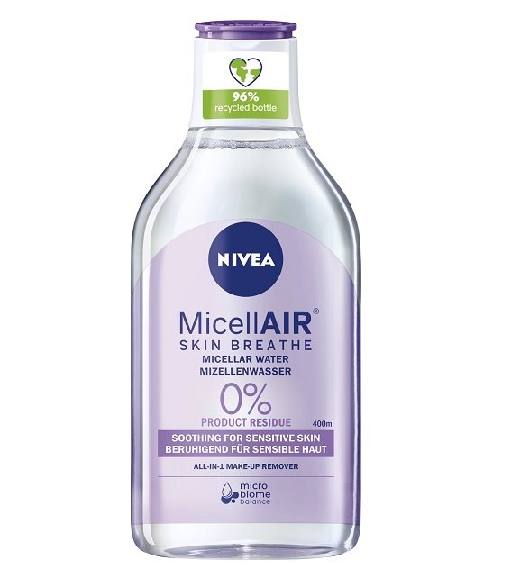 Micelárna voda NIVEA MicellAIR Micellar Water Sensitive Skin 400 ml 