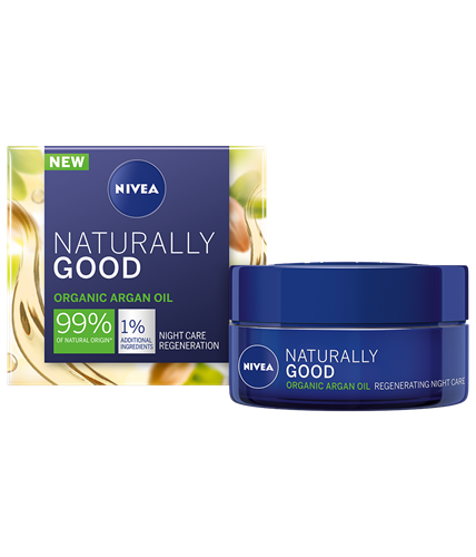 Pleťový krém NIVEA Naturally Good Regeneration Night Cream