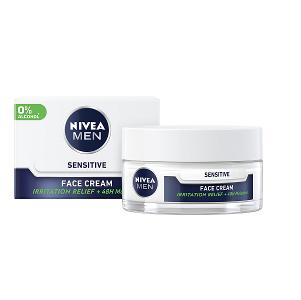 Pánský pleťový krém NIVEA MEN Sensitive Intensive Face Cream 50 ml