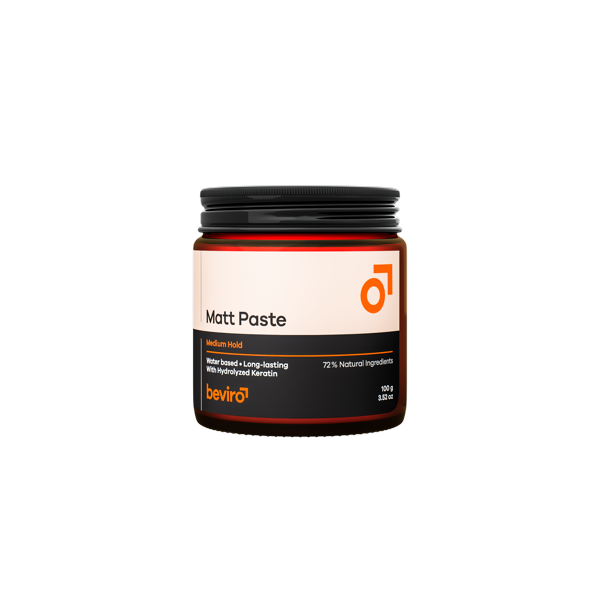 BEVIRO Matt Paste Medium Hold Hair Paste 100ml BEVIRO Matt Paste Medium Hold Hair Paste 100ml