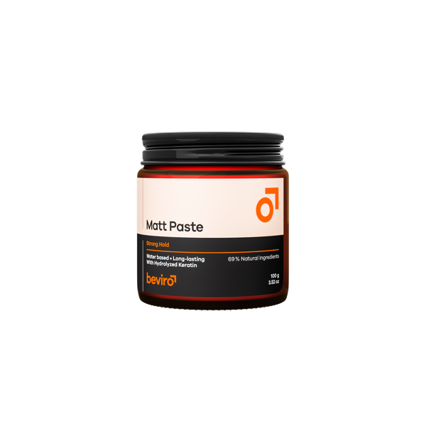 Pasta na vlasy BEVIRO Matt Paste Strong Hold 100 ml