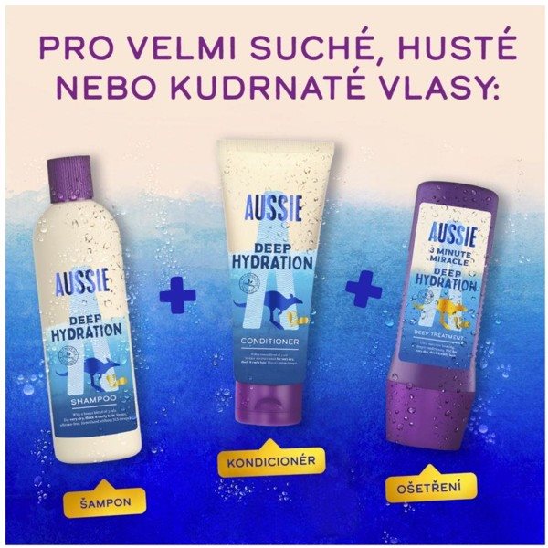 AUSSIE Deep Hydration Shampoo 300 ml 