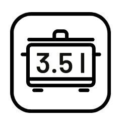 Pomalý hrnec Lauben Slow Cooker 3500SB