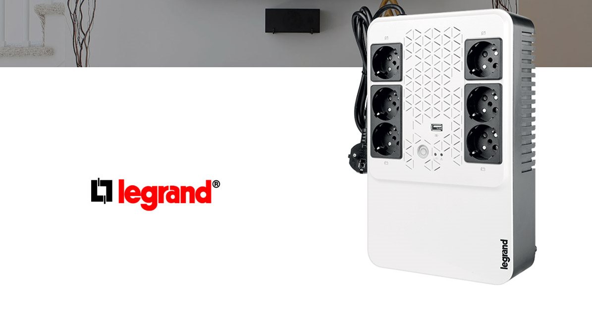 Legrand Keor Multiplug 800 VA FR backup power supply