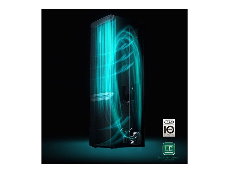 Lednice LG GBB72MCUGN s mrazákem dole