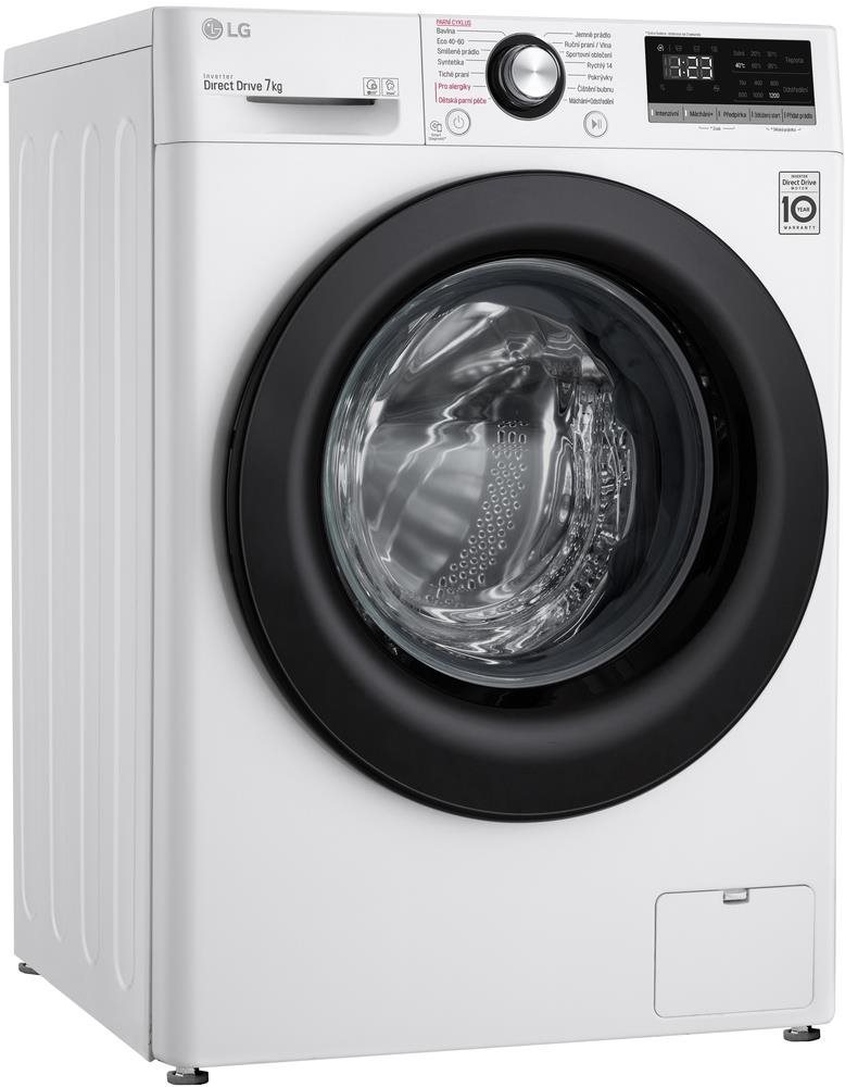 Úzká pračka s předním plněním LG F27V3HY6W
