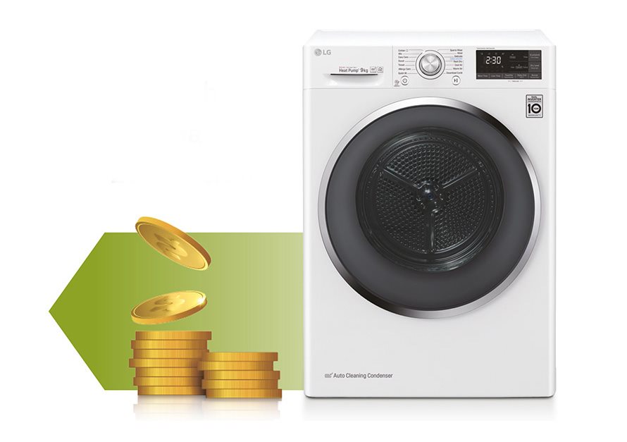 LG F104J8JS2W + LG RC81U2AV2W Úspora energie