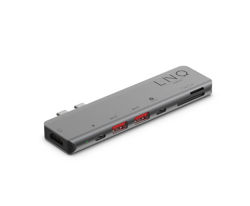 LINQ 7-in-2 PRO USB-C Macbook TB Multiport Hub with Power Delivery