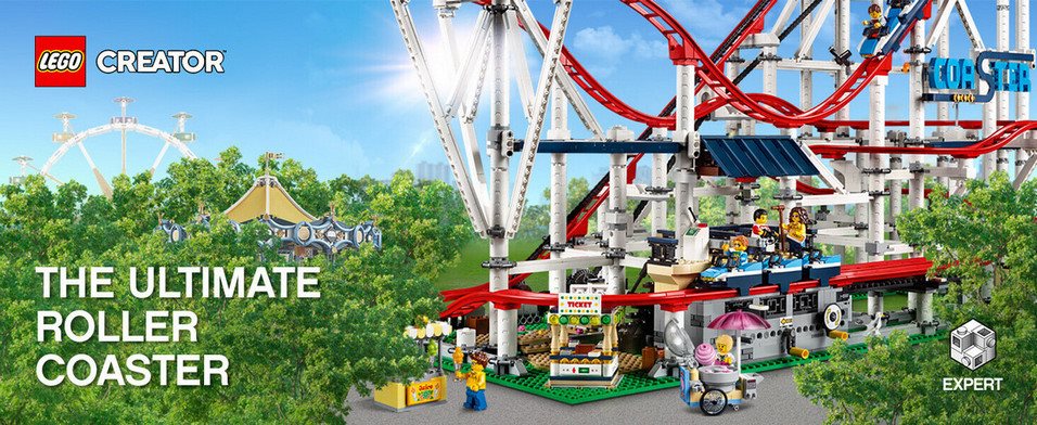 LEGO Creator Expert 10261 Roller Coaster LEGO Creator Expert 10261 Horská dráha
