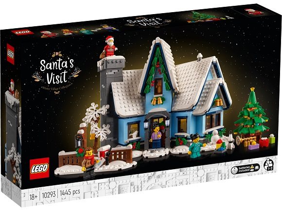 LEGO Icons 10293 Der Besuch des Weihnachtsmanns LEGO Icons 10293 Der Besuch des Weihnachtsmanns